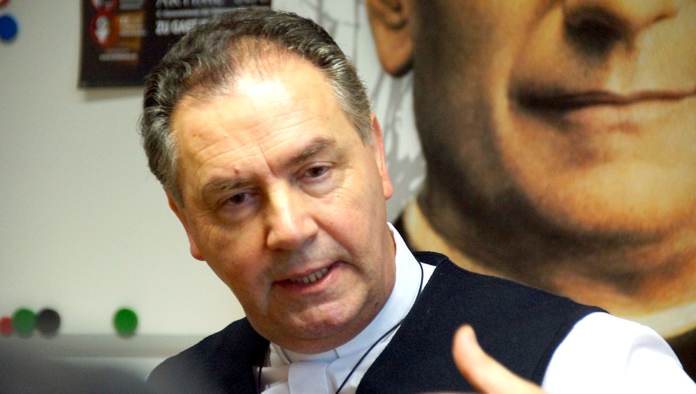 Salesianer-Generaloberer Don Angel Fernandez Artime SDB bei seinem Wien-Besuch am 4. März 2019 - Im Amt bestätigt am 11. März 2020