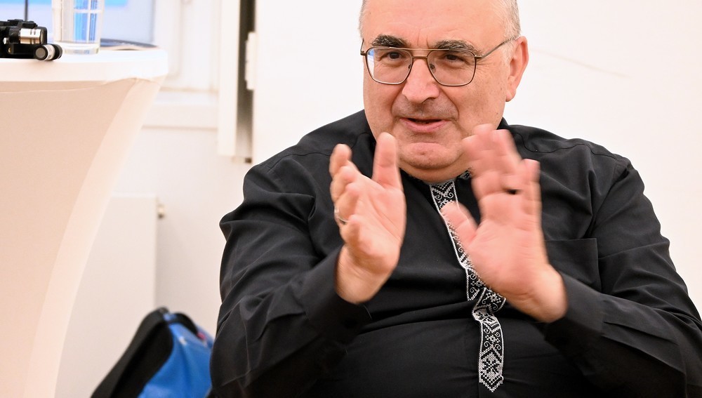 Der österreichische 'Medienbischof' beim Jour Fixe des Verbandes der Katholischen Publizistinnen und Publizisten am 10. September 2025 in Wien