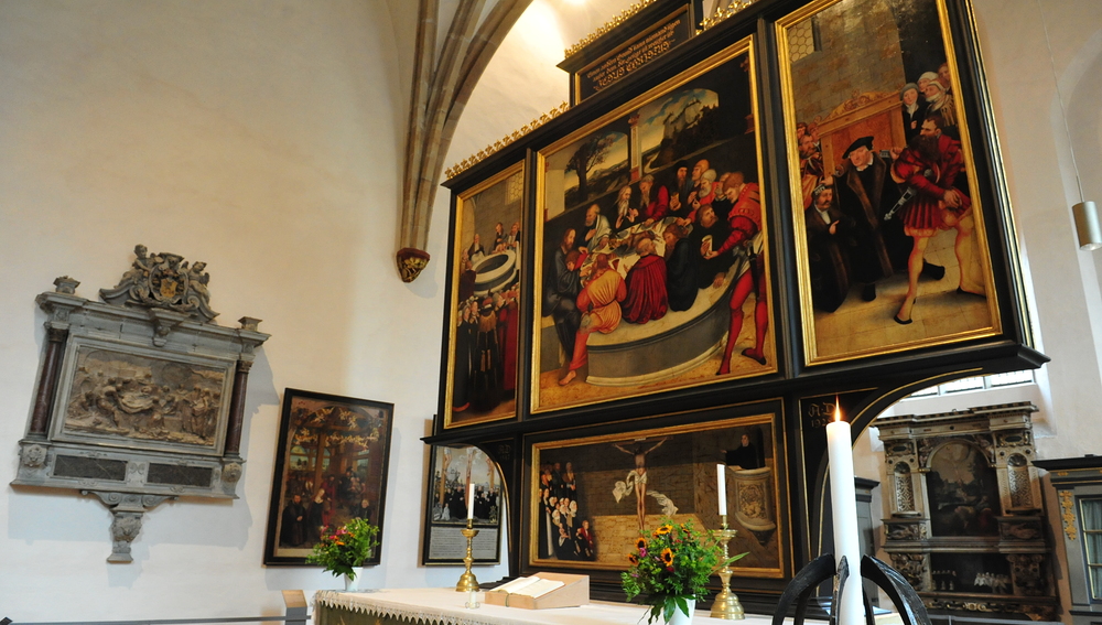 Stadtkirche Wittenberg Reformationsaltar