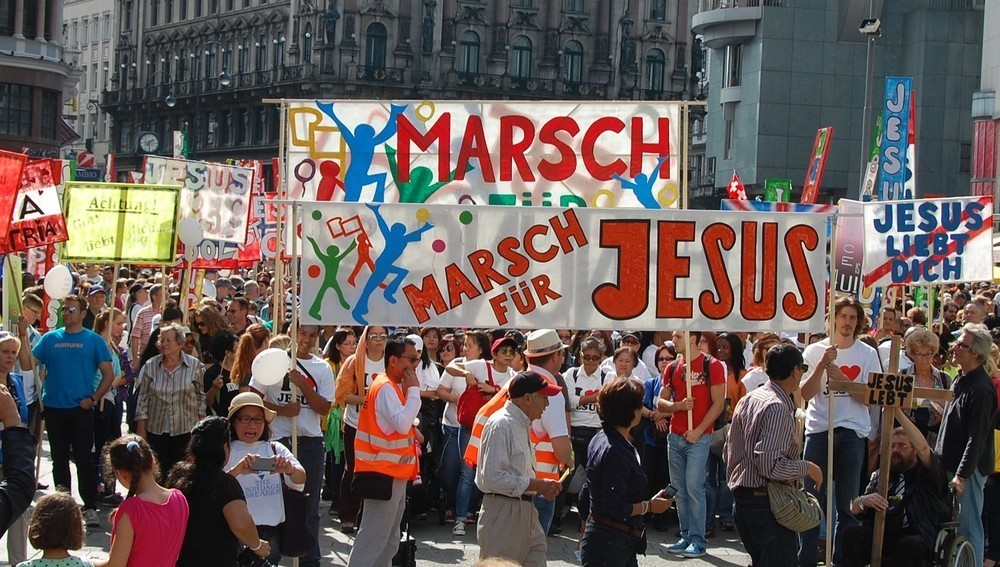 'Marsch für Jesus' in Wien (Archivbild)