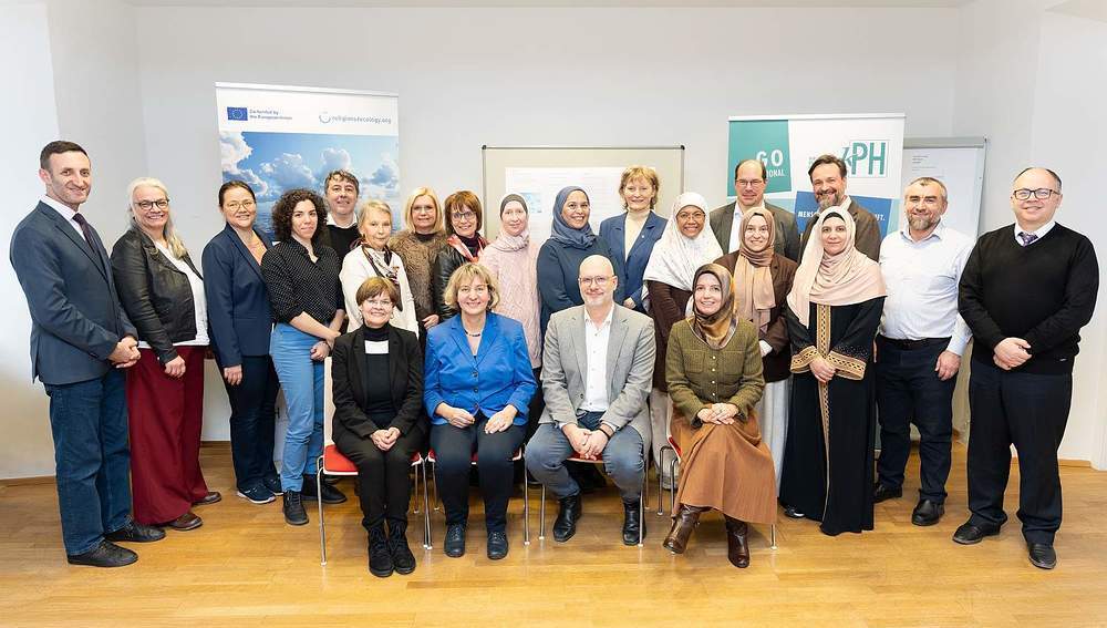 Teilnehmende am Wiener Arbeitstreffen des Erasmus+-Projekts 'Religions4Ecology'