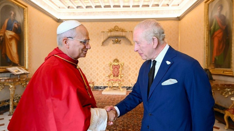 Papst Leo XIV. und König Charles III.
