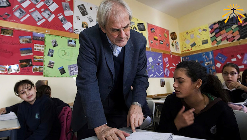 Unterricht an der katholischen Schule in Gaza