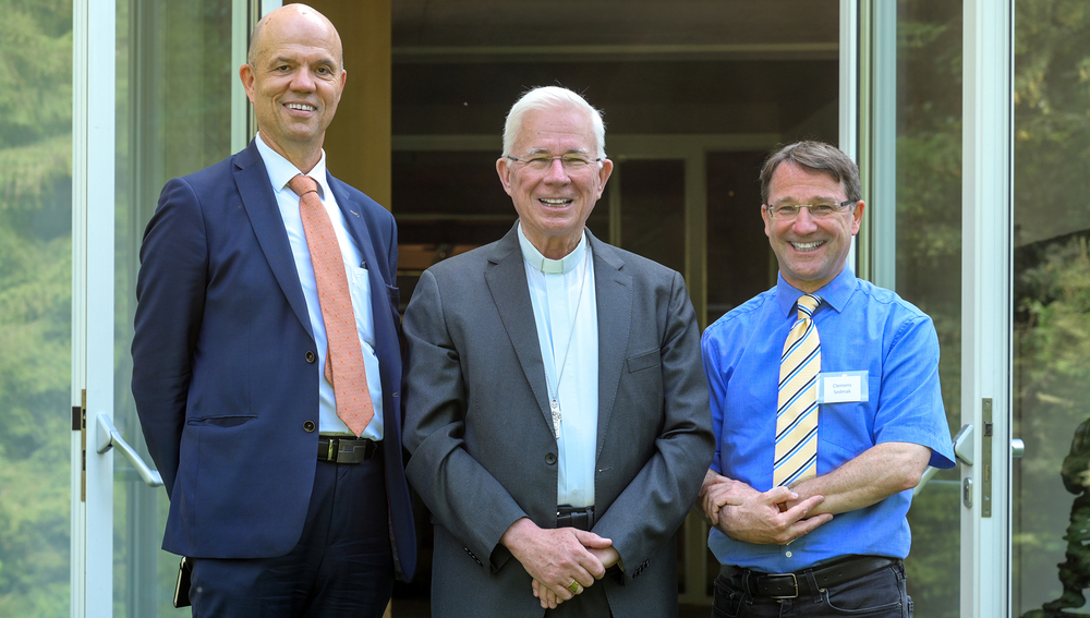 Christian Lagger, Erzbischof Franz Lackner und Clemens Sedmak 
