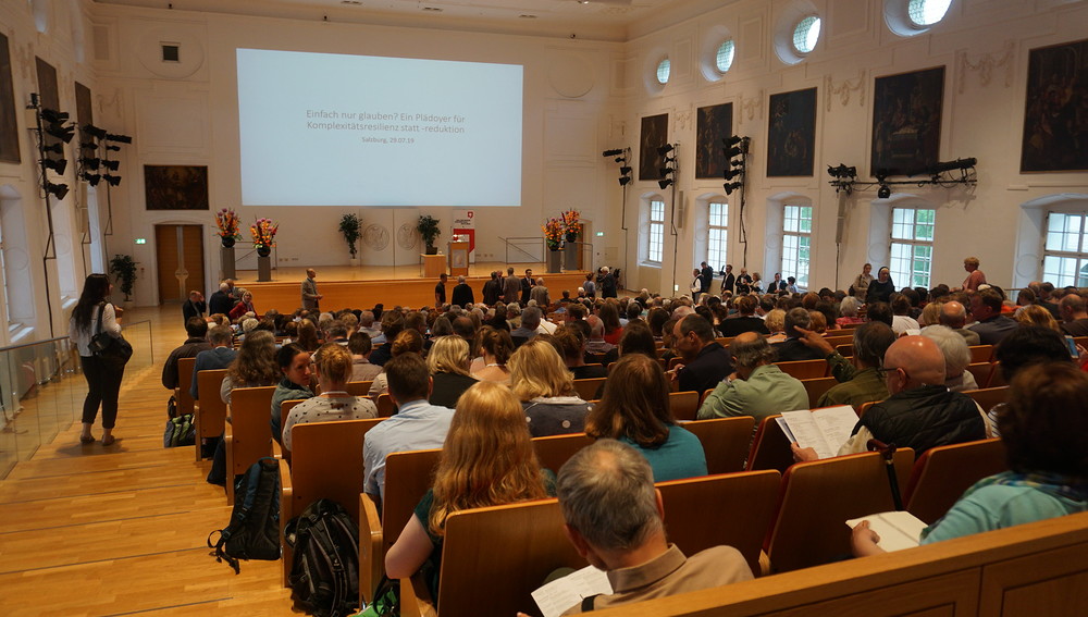 Impression aus der Großen Aula der Universität Salzburg