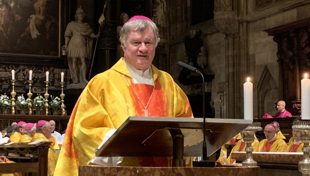 Bischof Manfred Scheuer am 4.11.2025 im Wiener Stephansdom