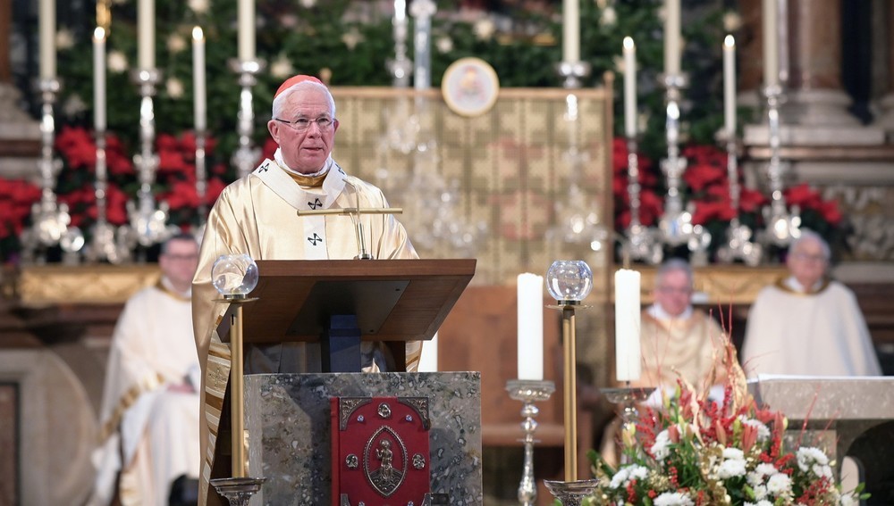 Erzbischof Lackner predigt im Salzburger Dom