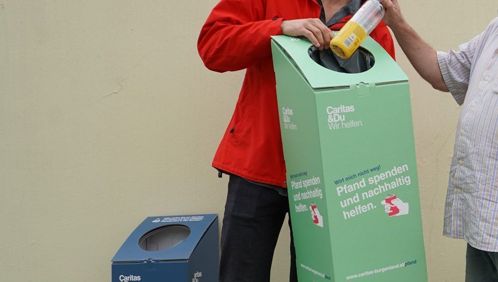 Gespendetes Flaschenpfand