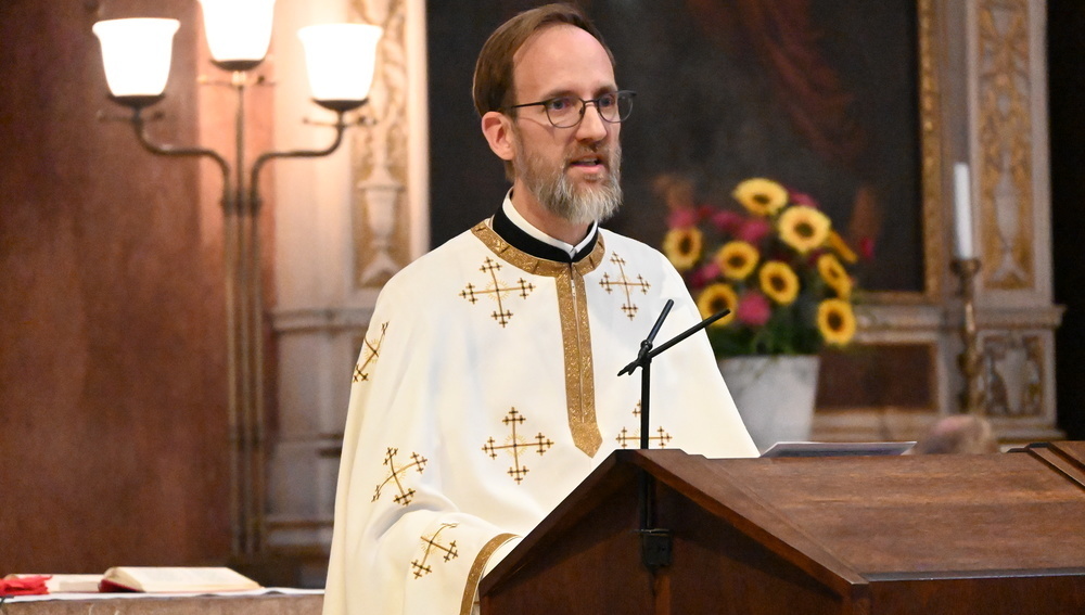 Aufgenommen beim Semestereröffnungsgottesdienst der Katholisch-Theologischen Fakultät der Universität Wien am 16. Oktober 2023 in der Wiener Schottenkirche